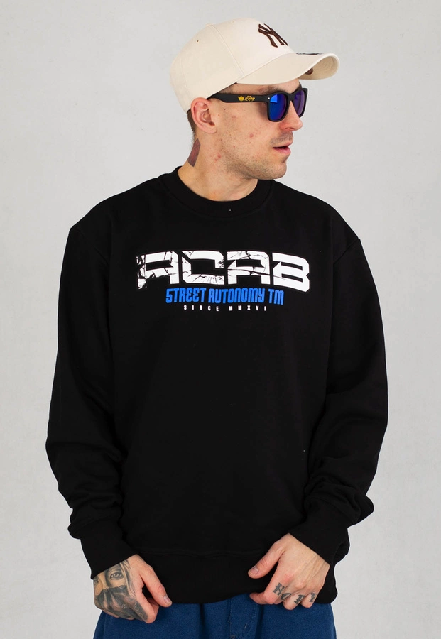 Bluza Street Autonomy ACAB 3 czarna