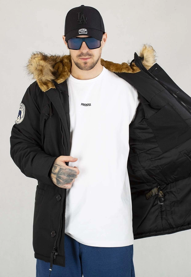 Kurtka Alpha Industries Zimowa Polar 123144 czarna