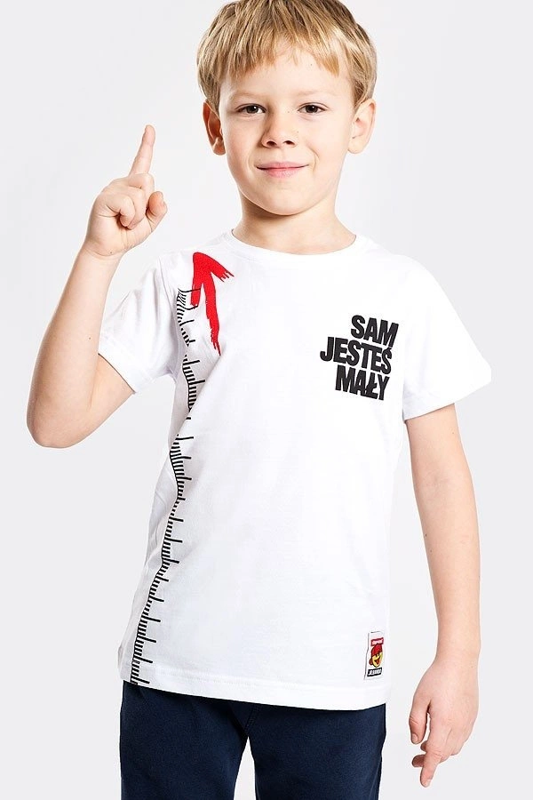 T-shirt Stoprocent Mały biały