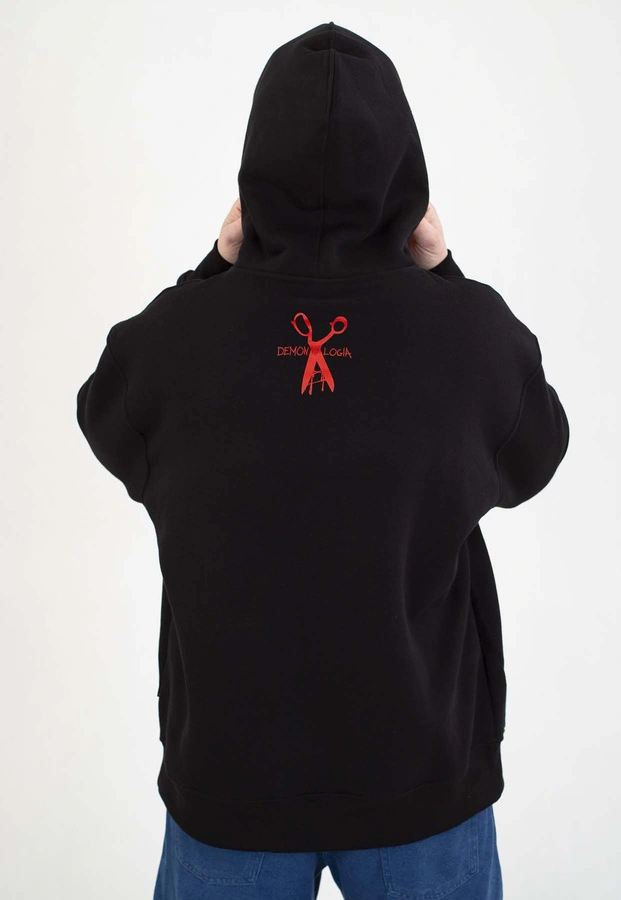 Bluza Demonologia Z Kapturem Jaraj Się czarna