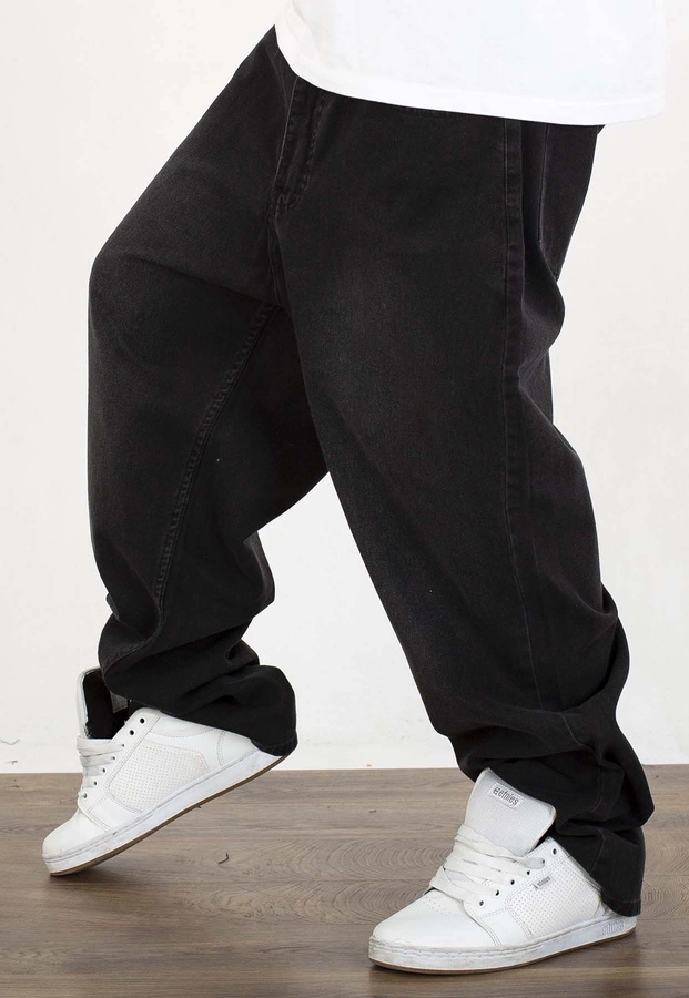 Spodnie Lucky Dice Baggy LD Clothing black jeans