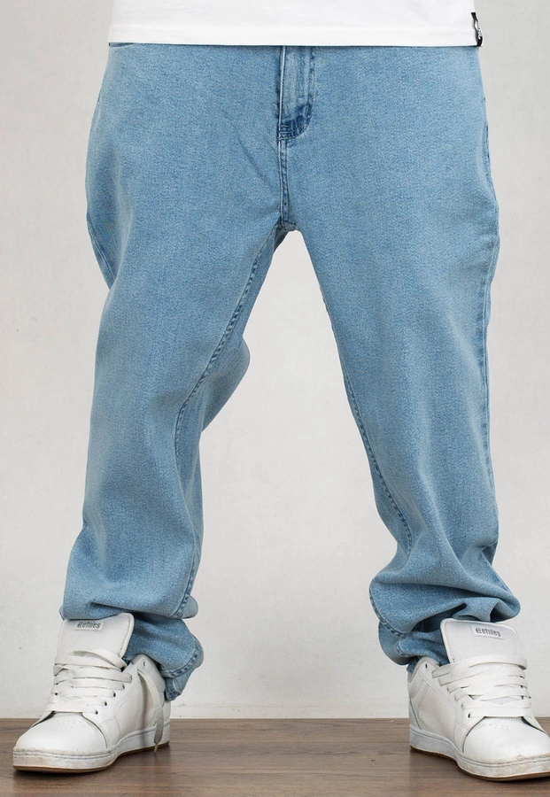 Spodnie Prosto Baggy Oyeah light blue jeans