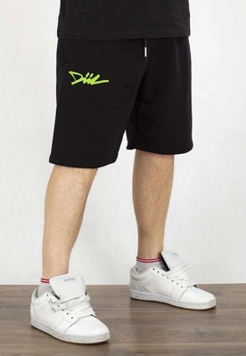 Spodenki Diil Double Dill czarno zielone