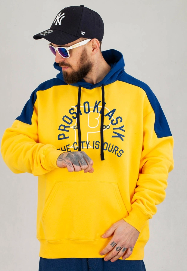 Bluza Prosto Hoodie Title żółta