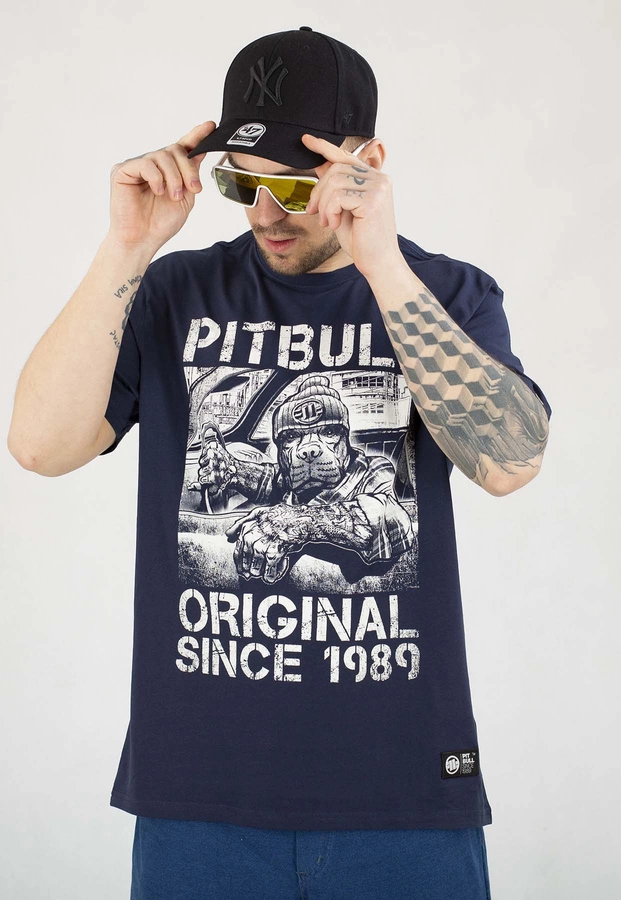 T-shirt Pit Bull 170 Drive navy