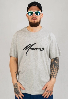 T-shirt Moro Sport Moro Big Paris jasno szary