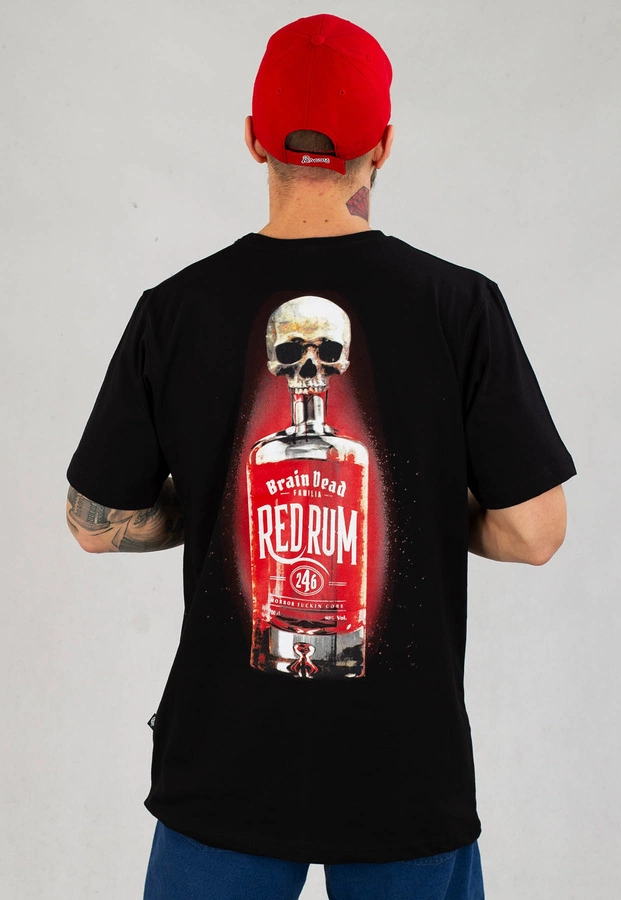 T-shirt Brain Dead Familia Bottle czarny