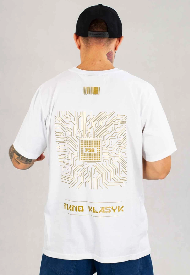 T-shirt Dudek P56 Nano Klasyk biały