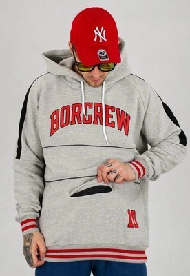 Bluza B.O.R. Biuro Ochrony Rapu Premium Reglan Bulls szara