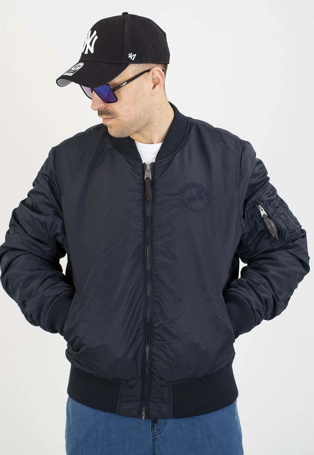 Kurtka Pit Bull Przejściowa Hacket Washed dark navy