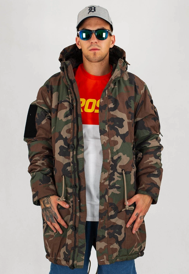 Kurtka Pit Bull Hemlock II woodland camo