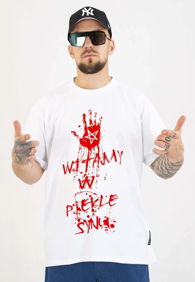 T-shirt Demonologia Witamy W Piekle biały