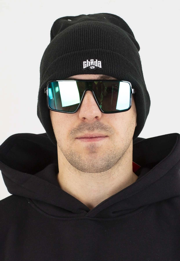 Czapka Zimowa Chada Wywijana Kastet Logo czarna