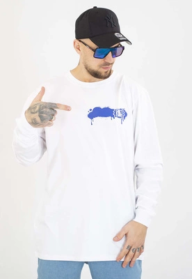 Longsleeve Diil Spray biały