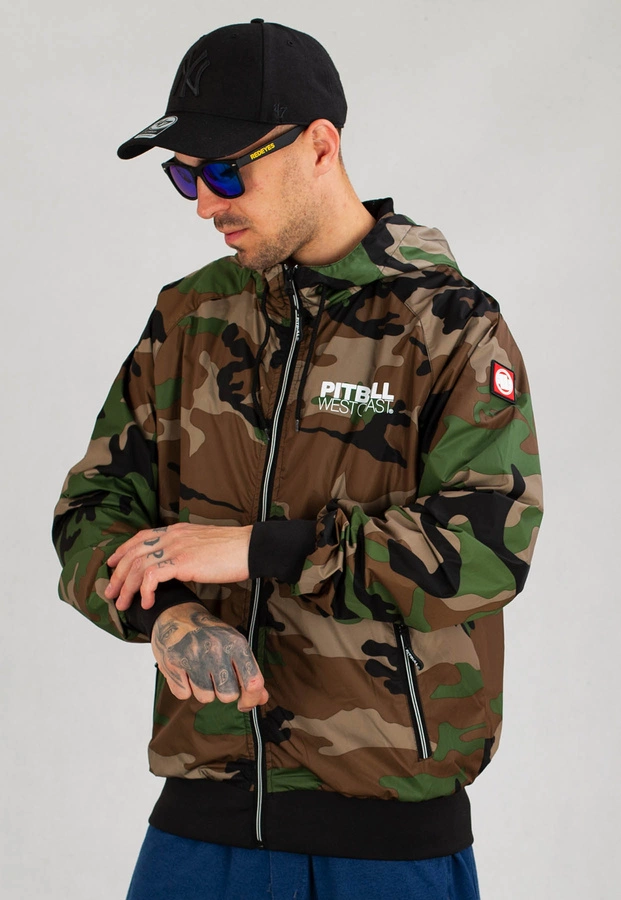 Kurtka Pit Bull Athletic woodland camo