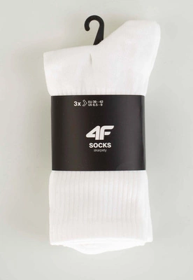 Skiety 4F M280 3Pak białe