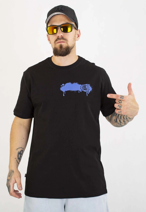 T-shirt Diil Spray czarny
