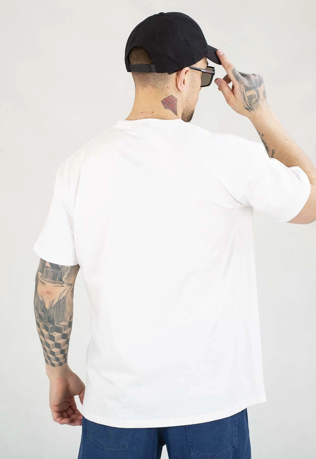 T-shirt Chada Proceder Bullet biały