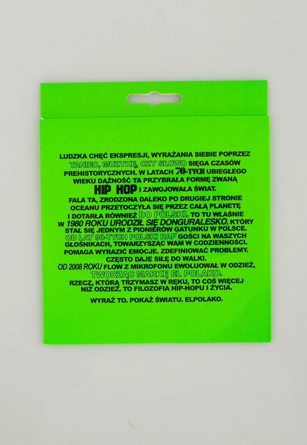 Bluza El Polako Vinyl czarna + Płyta Gratis