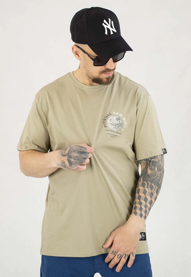 T-shirt Pit Bull Planet Surf 170 grey harbour