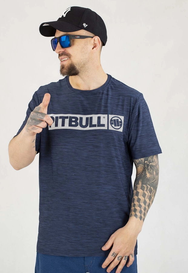 T-shirt Pit Bull Casual Sport Hilltop navy melange 