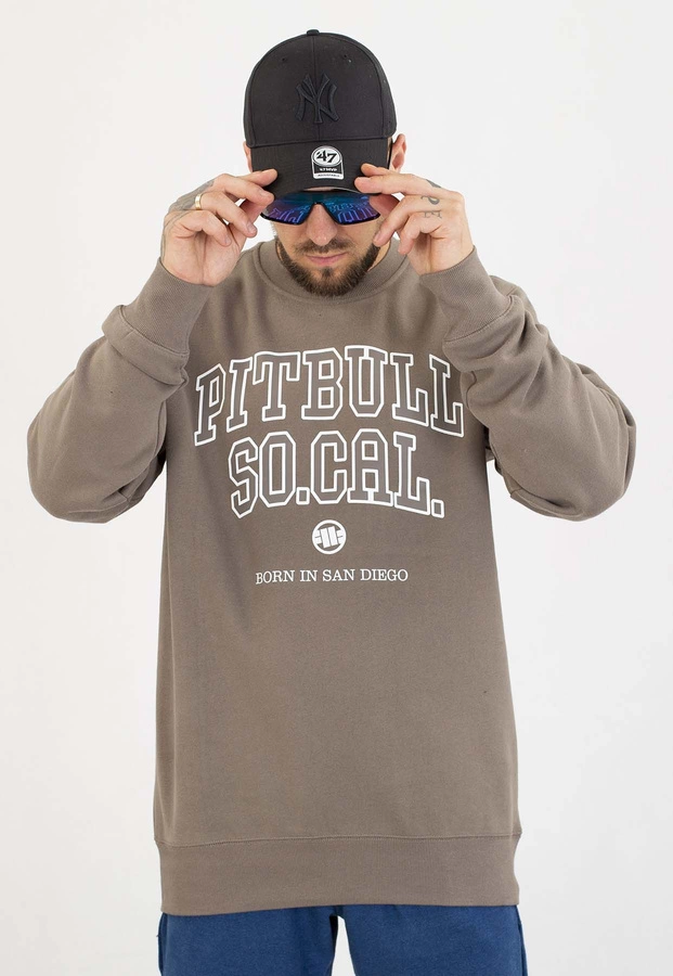 Bluza Pit Bull Bez Kaptura So Cal taupe