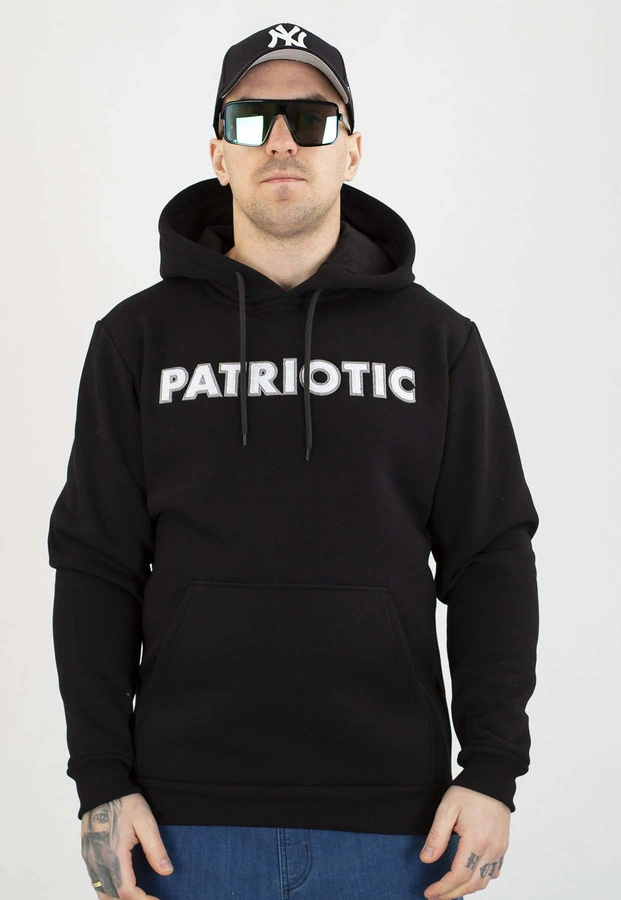 Bluza Patriotic Z Kapturem P-Classic czarna