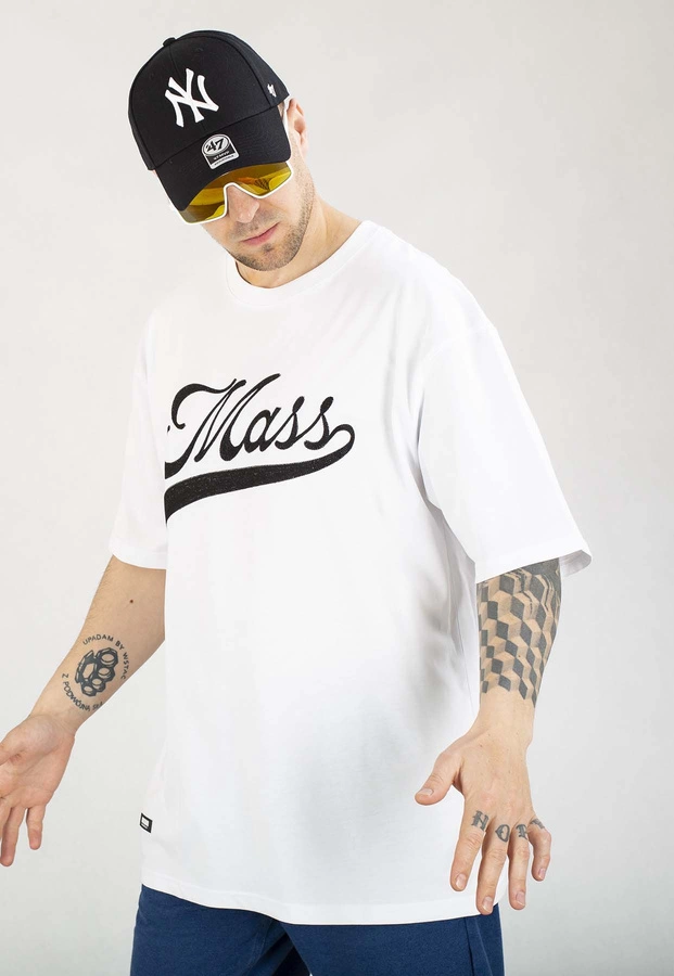 T-shirt Mass Draft biały