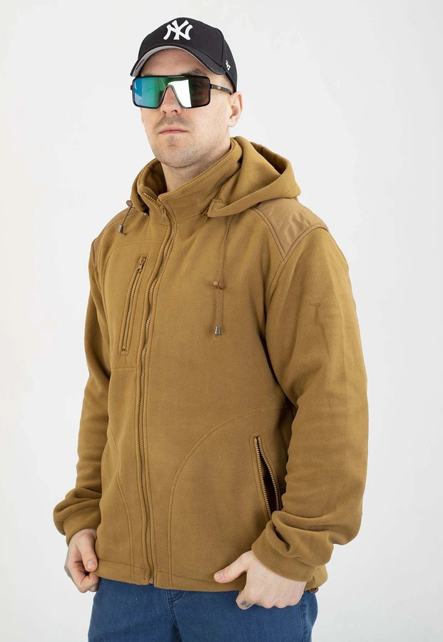 Bluza Niemaloga Polar Zip beżowa