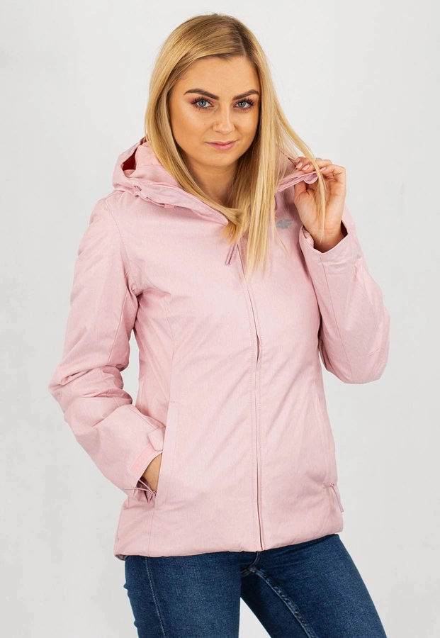 Kurtka Narciarska 4F KUDN001 Neo Dry 5 000 jasno różowa
