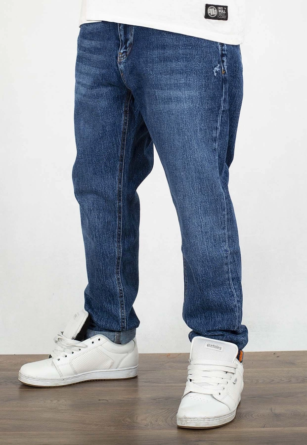 Spodnie I8 Denim BOY46 Joggery dark blue