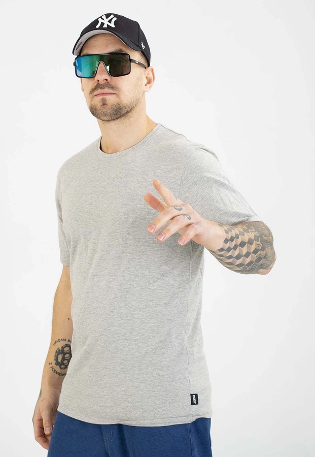 T-shirt Prosto Slim szary