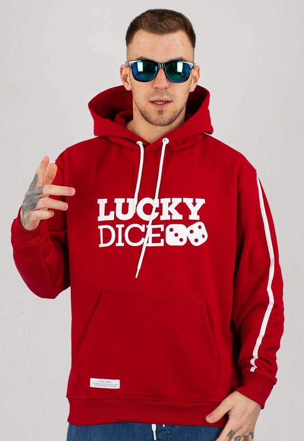 Bluza Lucky Dice Classic PJP czerwona