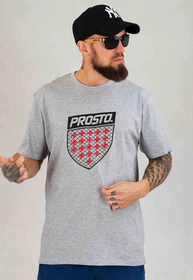 T-shirt Prosto Tripad szary