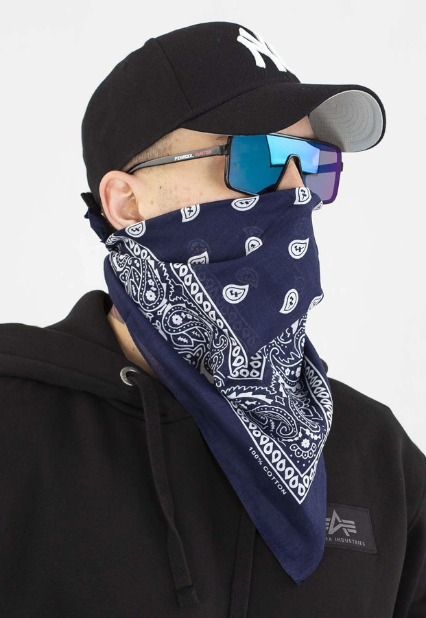 Chusta Red Eyes granatowa