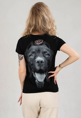 T-Shirt Pit Bull IR czarny