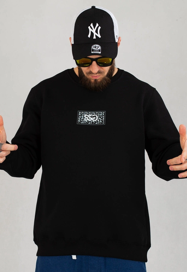 Bluza SSG Small Paisley czarna