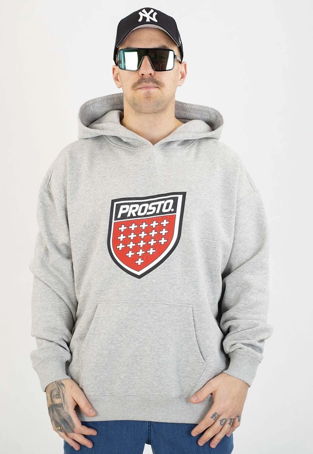 Bluza Prosto Z kapturem Infine grey