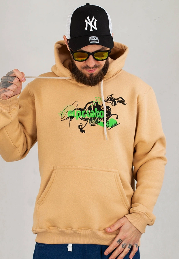 Bluza El Polako Hoodie Ep Ink brązowa