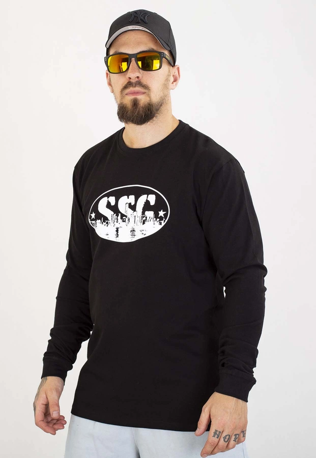 Longsleeve SSG Oval City czarny