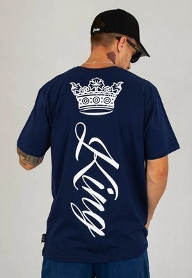 T-shirt Red Eyes King granatowy