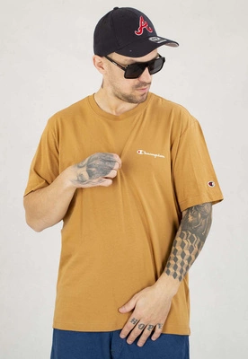 T-shirt Champion 220264 miodowy