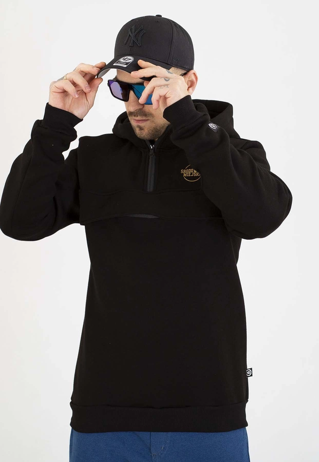 Bluza Środowisko Miejskie Z Kapturem Classic Bear czarna