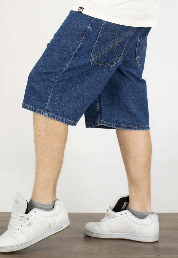 Spodenki Homeboy X_Tra Baggy Washed Blue