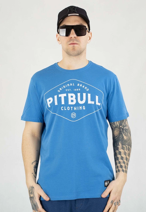 T-shirt Pit Bull Ultra Light Pitbull Co. niebieski