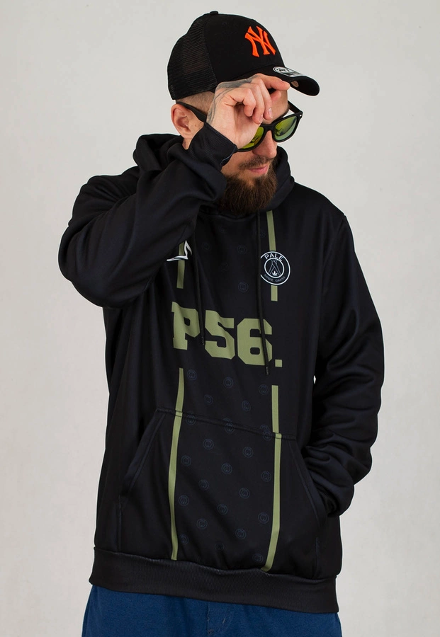 Bluza Dudek P56 Hoodie Palę Sobie Grass Football czarna khaki