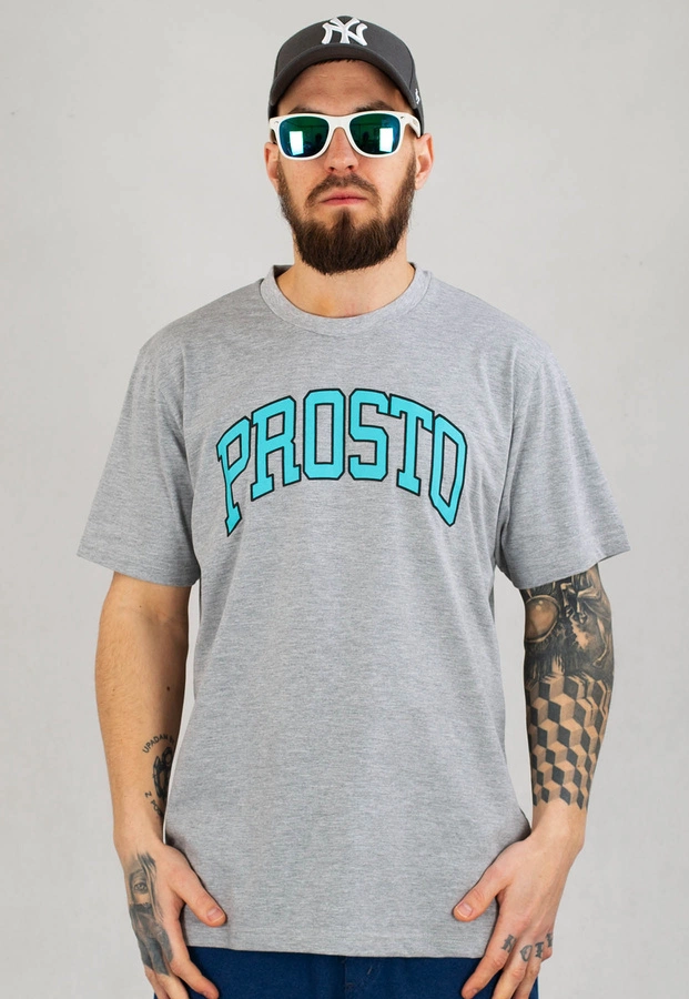 T-shirt Prosto Central szary