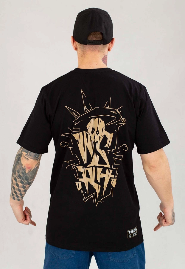 T-shirt WSRH Korona czarny