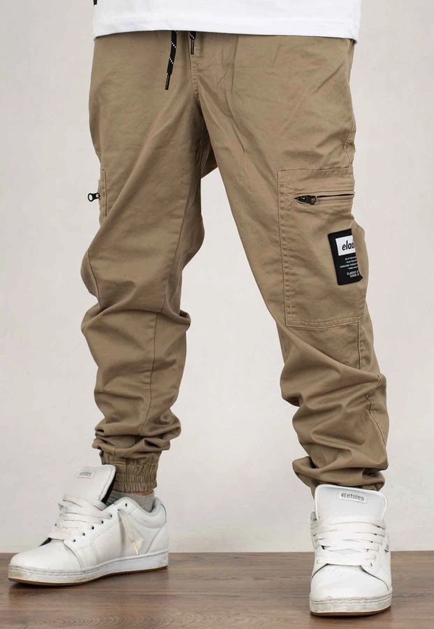 Spodnie Elade Joggery Cargo beige