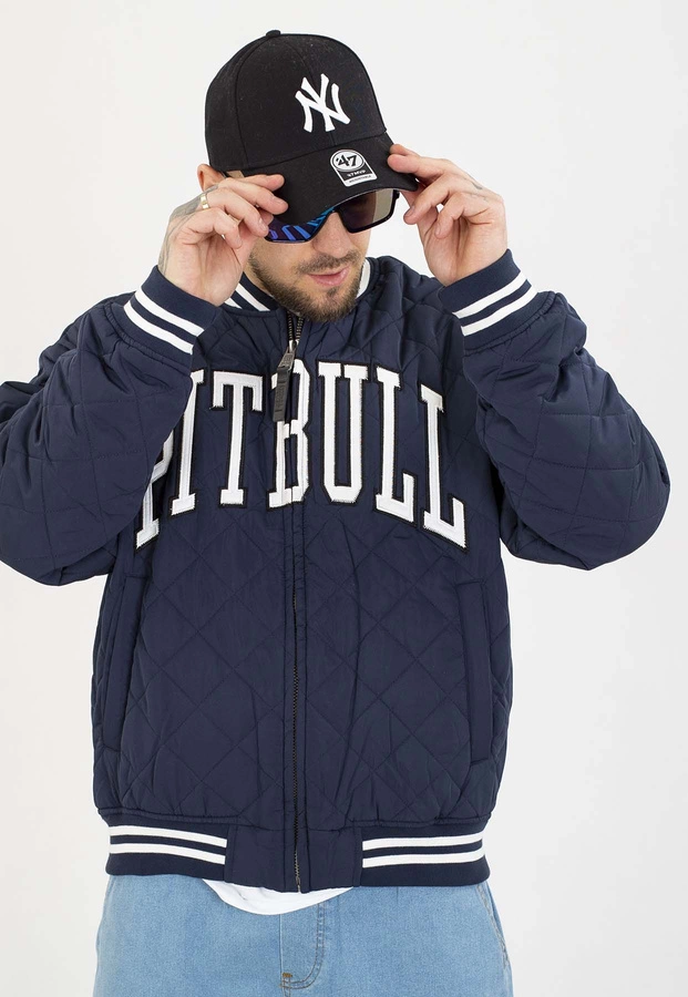 Kurtka Pit Bull Przejściowa Baseball Jupiter dark navy